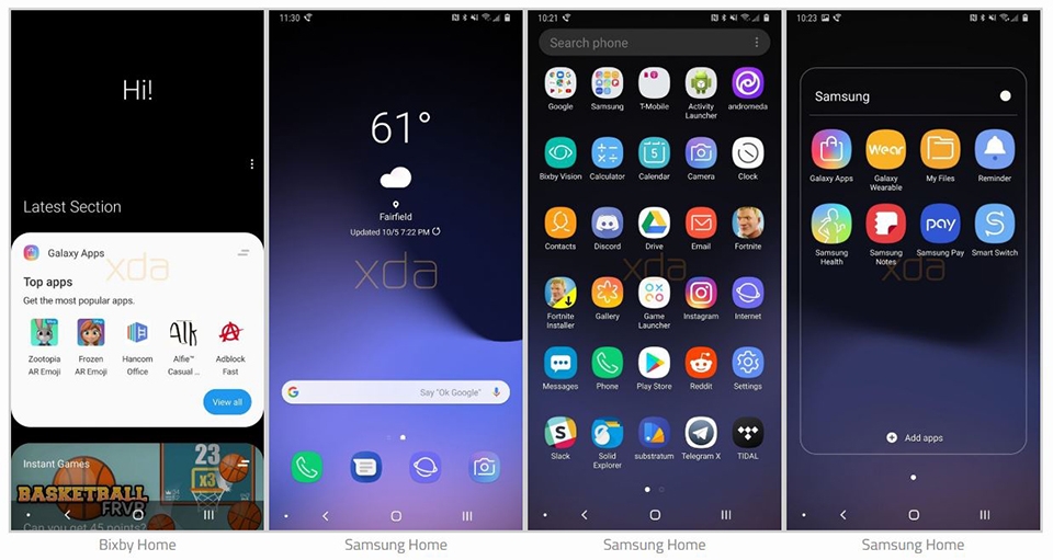 Giao diện người dùng của Galaxy Note 9 chạy Androdi Pie (ảnh 6) Giao diện người dùng của Galaxy Note 9 chạy Androdi Pie (ảnh 6)
