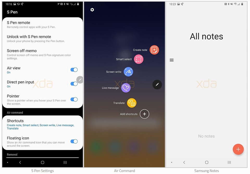 Giao diện người dùng của Galaxy Note 9 chạy Androdi Pie (ảnh 3) Giao diện người dùng của Galaxy Note 9 chạy Androdi Pie (ảnh 3)