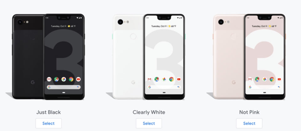 Pixel 2 vs Pixel 3