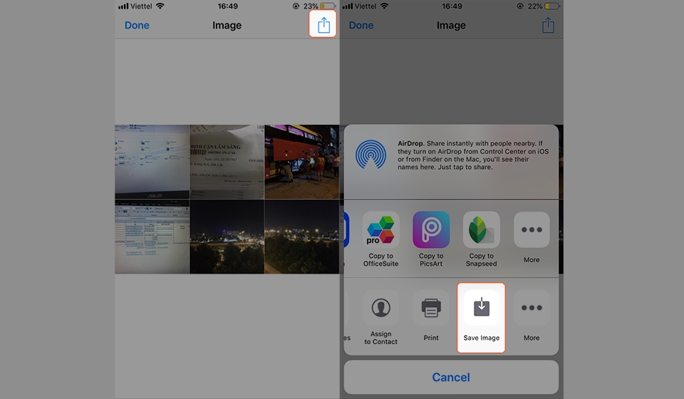 Ghép nhiều ảnh nhanh chóng trên iPhone bằng Siri Shortcuts (Ảnh 4) Ghép nhiều ảnh nhanh chóng trên iPhone bằng Siri Shortcuts (Ảnh 4)