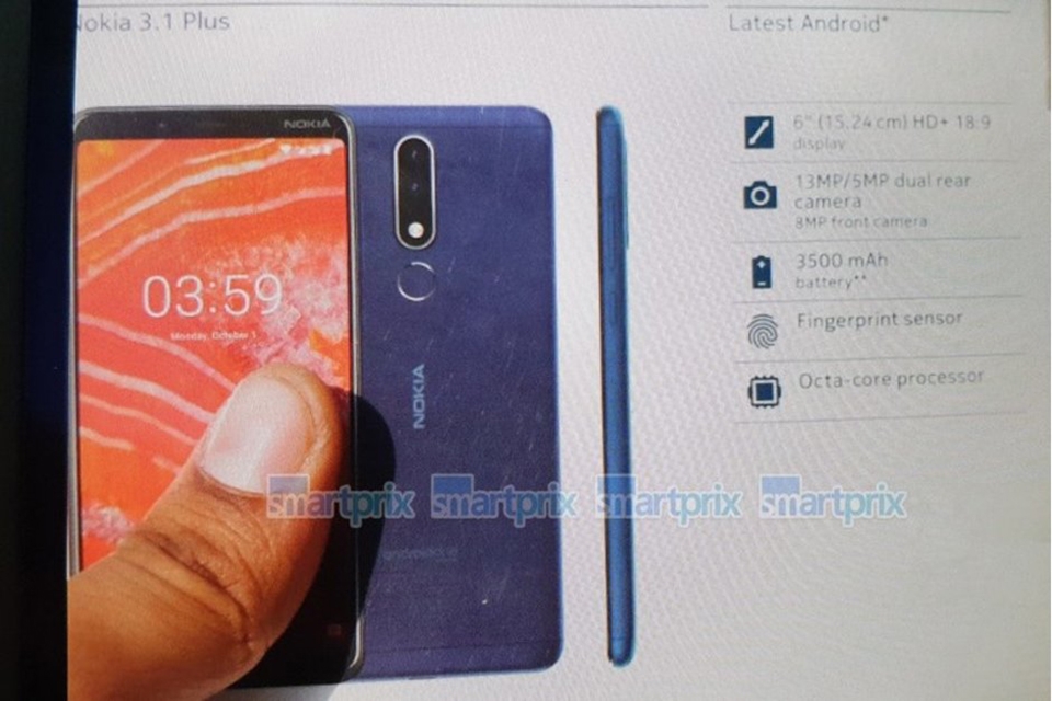 Nokia 3.1 Plus