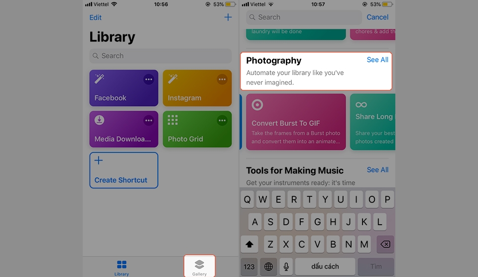 Tạo ảnh động GIF trên iPhone cực kì đơn giản với Siri Shortcuts (Ảnh 2) Tạo ảnh động GIF trên iPhone cực kì đơn giản với Siri Shortcuts (Ảnh 2)