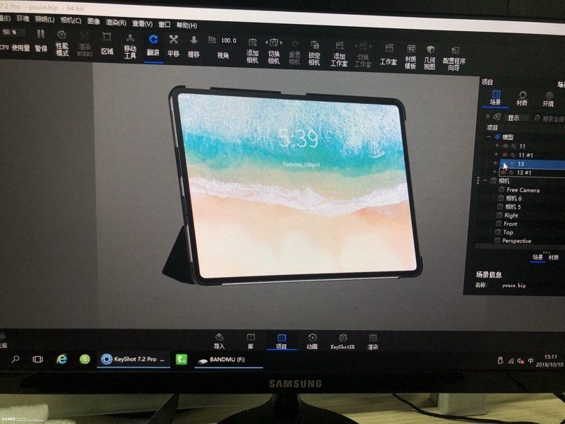 Rò rỉ kích thước của iPad Pro 2018 5 Rò rỉ kích thước của iPad Pro 2018 5