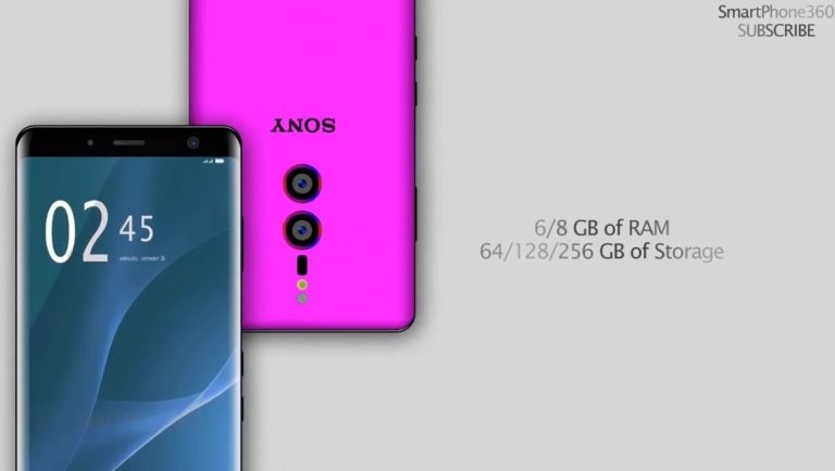 Cùng chiêm ngưỡng concept Xperia XZ4 độc đáo và đầy màu sắc! (ảnh 3)