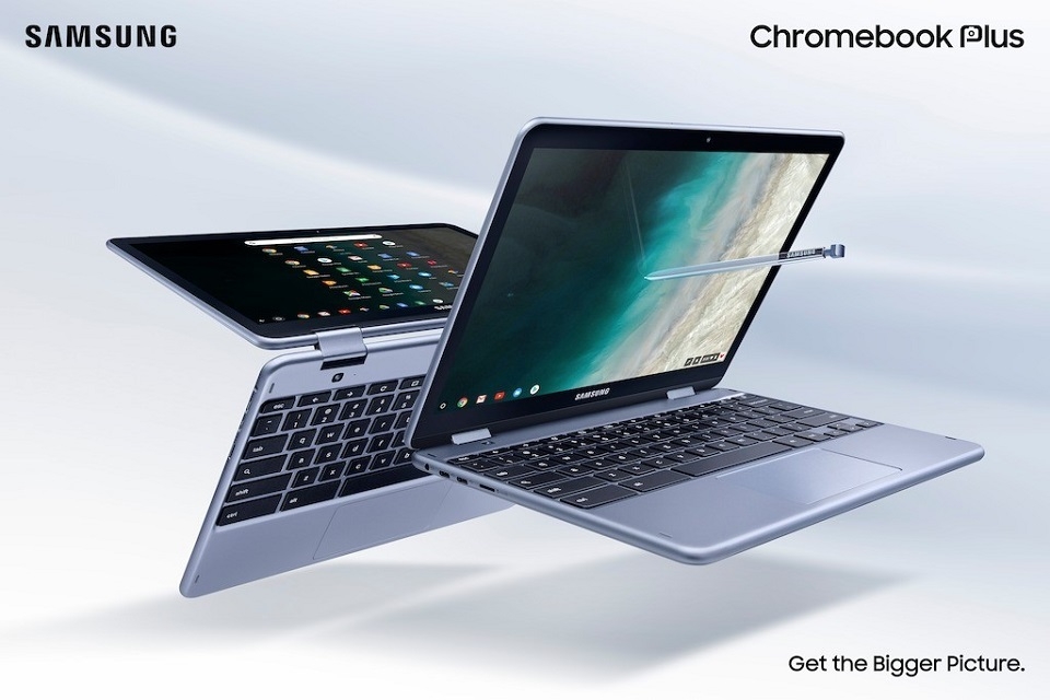 Samsung ra mắt laptop 2 trong 1 Chromebook Plus V2 (ảnh 3) Samsung ra mắt laptop 2 trong 1 Chromebook Plus V2 (ảnh 3)