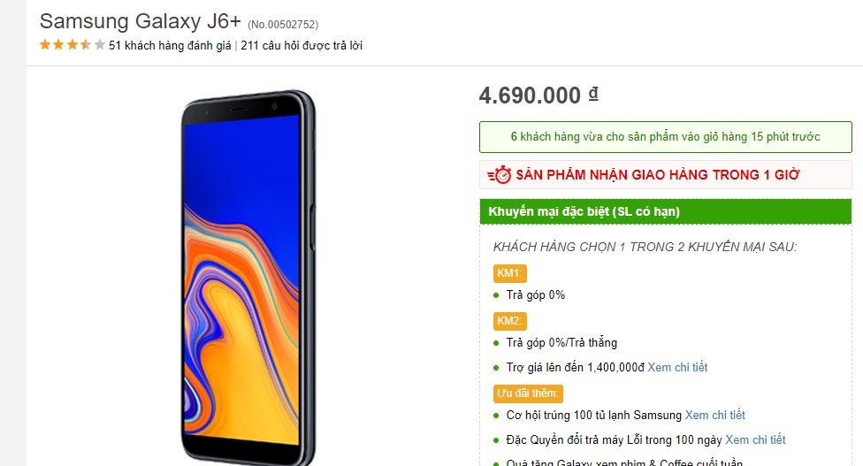 Có dưới 5 triệu, nên mua máy Samsung nào?