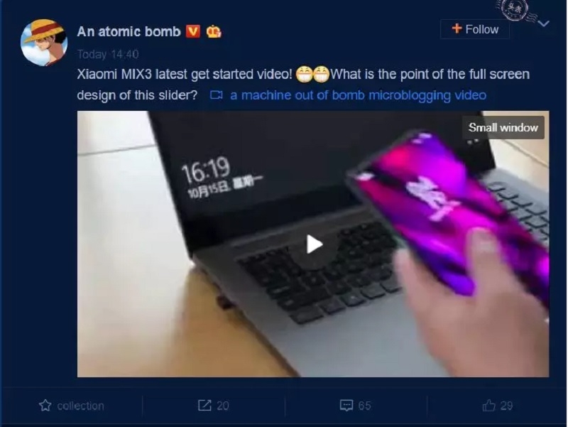 Mi Mix 3