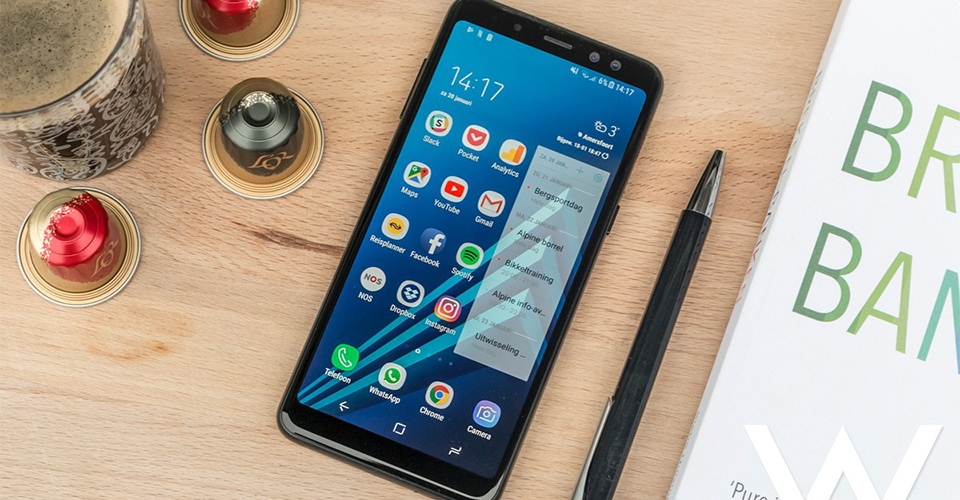 cập nhật bảo mật phần mêm Galxy A8 (2018)