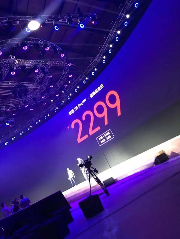 Rò rỉ giá bán Lenovo S5 Pro