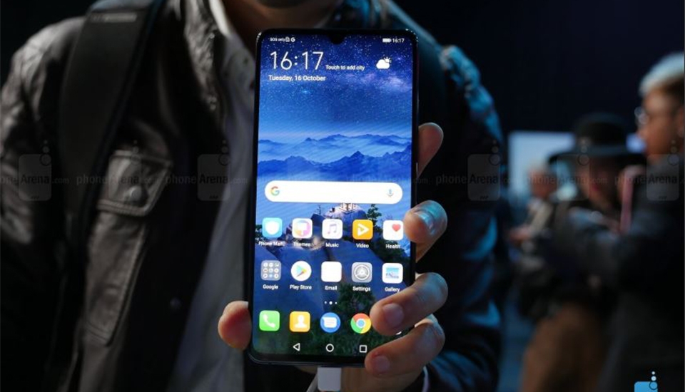 mặt trước Huawei Mate 20 X