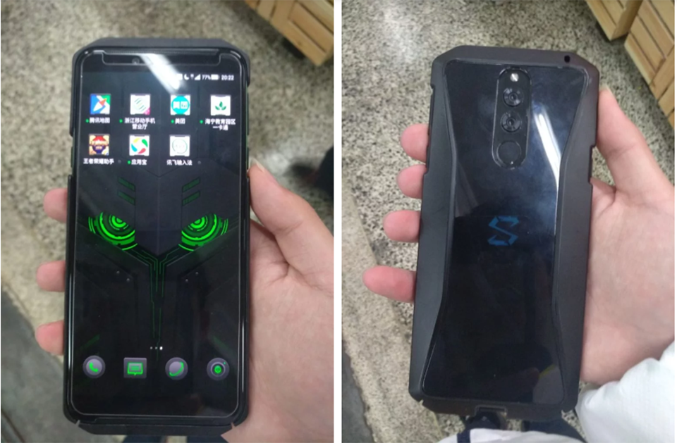 Black Shark 2 lộ ảnh thực tế Black Shark 2 lộ ảnh thực tế