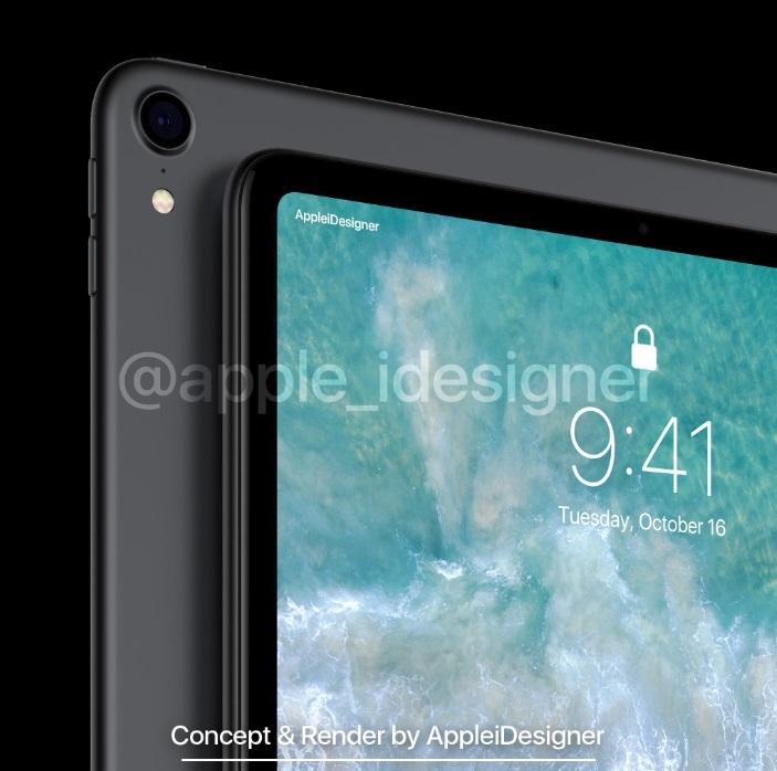 Ngắm iPad Pro 2018 qua loạt ảnh render đẹp xuất sắc 3
