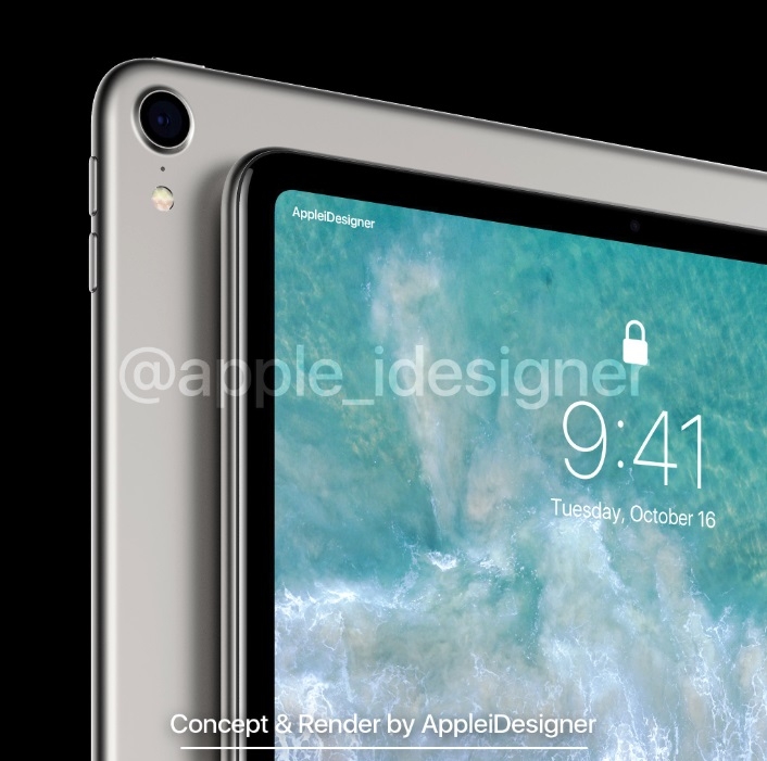 Ngắm iPad Pro 2018 qua loạt ảnh render đẹp xuất sắc 4