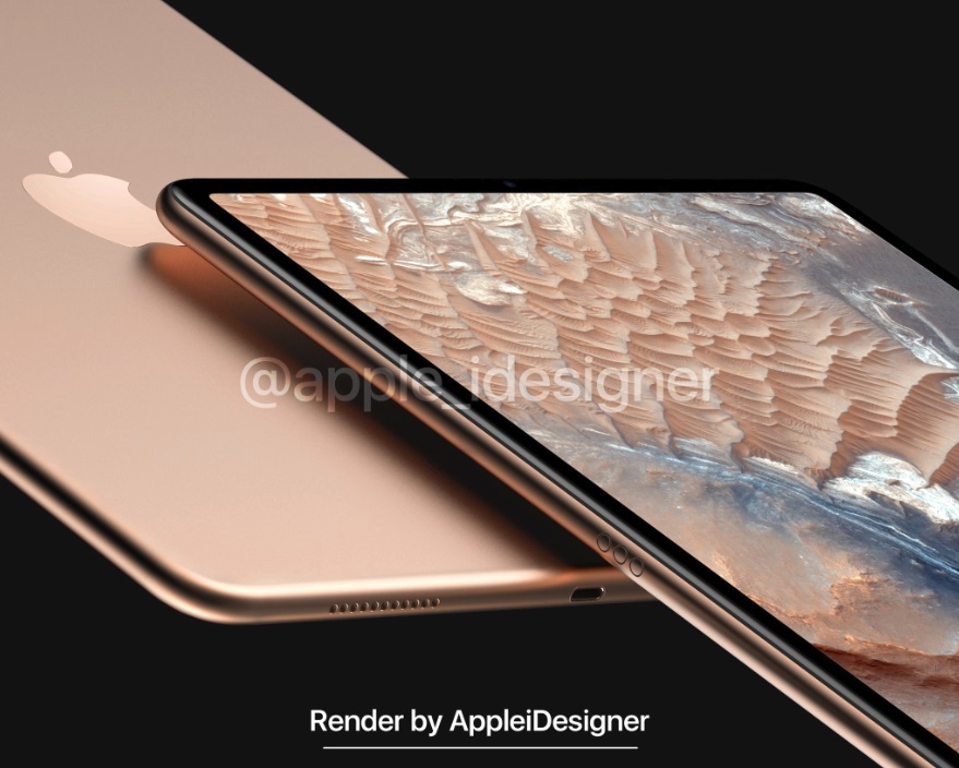 Ngắm iPad Pro 2018 qua loạt ảnh render đẹp xuất sắc 6