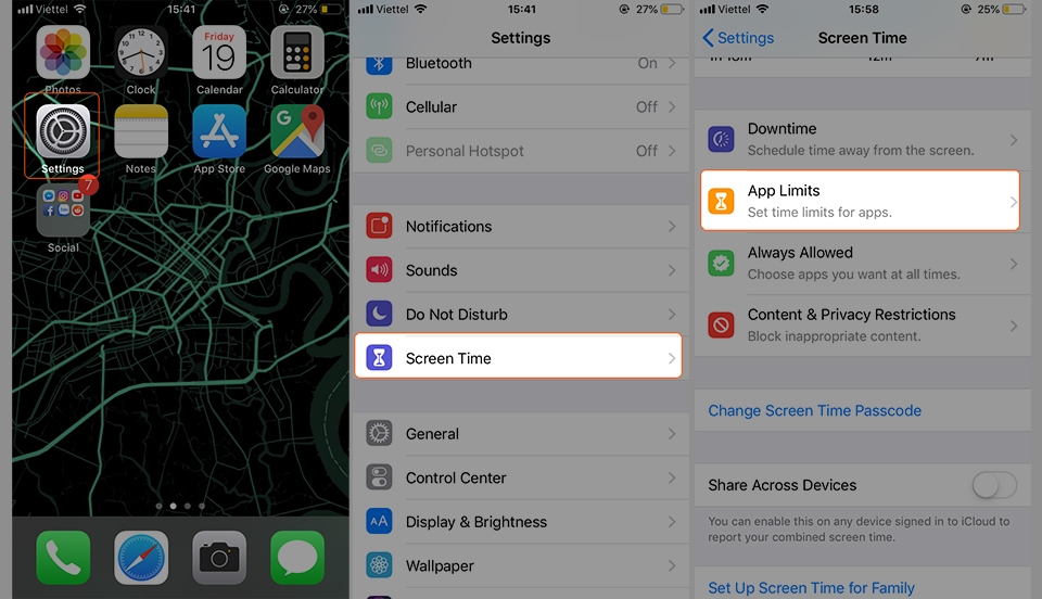 Khóa toàn bộ game, ứng dụng mạng xã hội trên iPhone (Ảnh 2)
