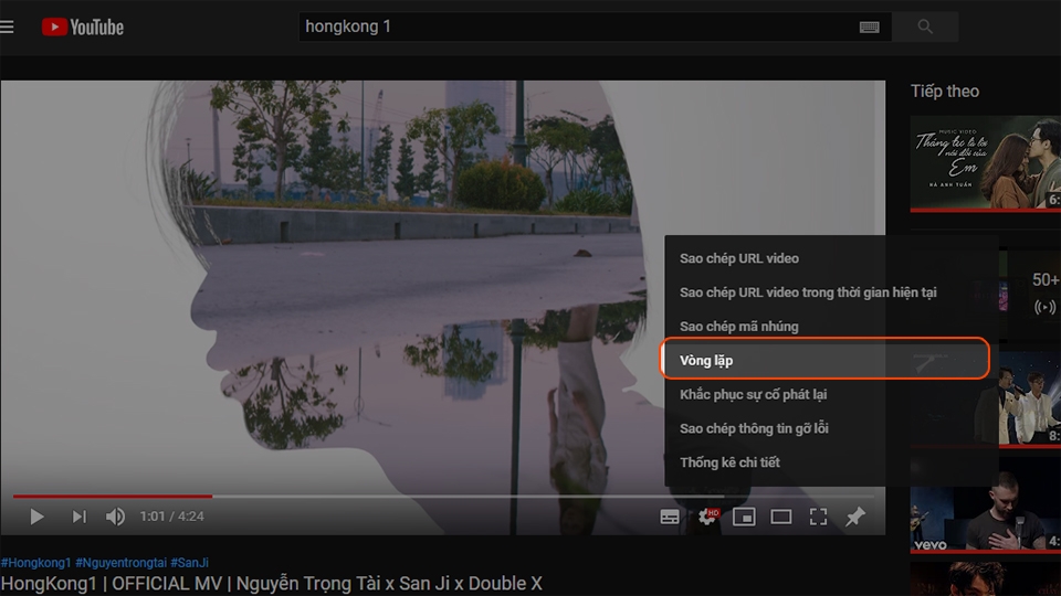 Thủ thuật tự động phát lại video nhiều lần trên YouTube (Ảnh 2)