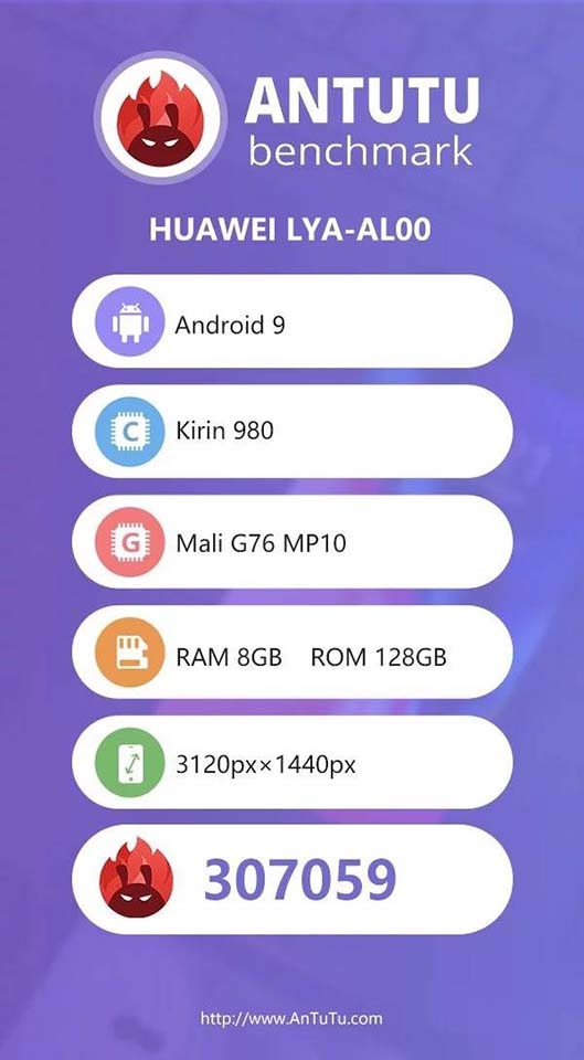 Huawei Mate 20 Pro lộ điểm AnTuTu Benchmark Huawei Mate 20 Pro lộ điểm AnTuTu Benchmark