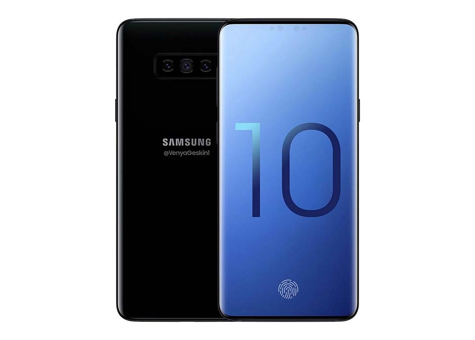 Ảnh render Galaxy S10 Ảnh render Galaxy S10