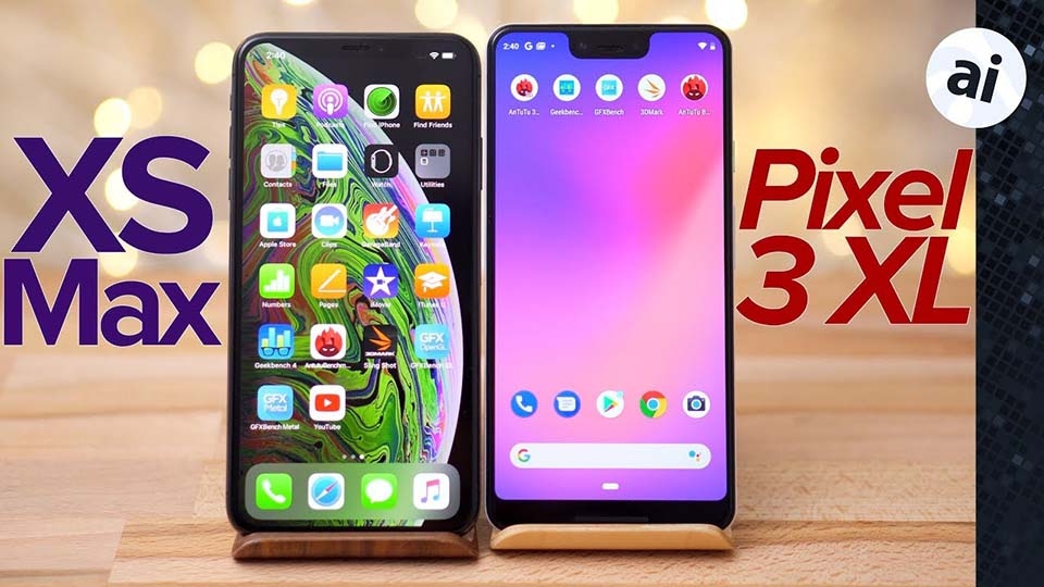 So sánh tốc độ iPhone XS và Pixel 3 XL