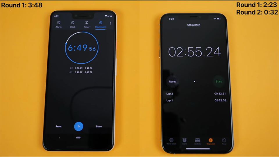 So sánh tốc độ iPhone XS và Pixel 3 XL (ảnh 2)