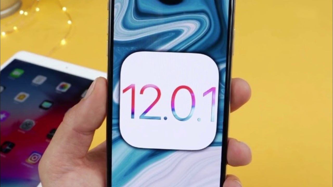 Cập nhật lên iOS 12.0.1, bạn sẽ không thể trở về iOS 12 được nữa 1