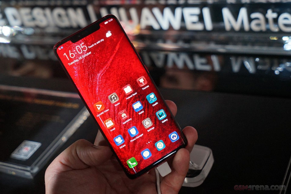 Mate 20 RS Porsche màu đỏ Mate 20 RS Porsche màu đỏ