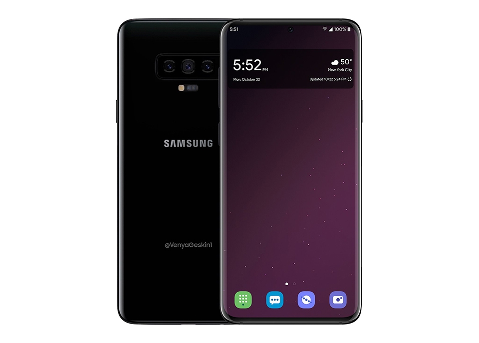 Ảnh render Galaxy S10 (ảnh 2) Ảnh render Galaxy S10 (ảnh 2)