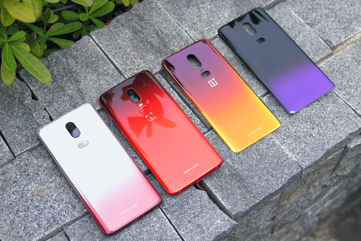 Lộ diện hàng loạt màu sắc gradient bắt mắt của OnePlus 6T 2 Lộ diện hàng loạt màu sắc gradient bắt mắt của OnePlus 6T 2