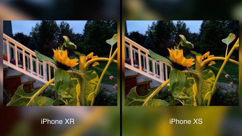 Đối đầu camera iPhone XS và iPhone XR