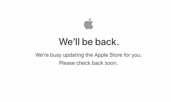 Cửa hàng trực tuyến Apple Store đóng cửa trước sự kiện ra mắt iPad Pro 2018