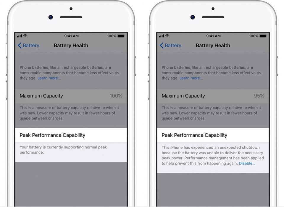 Apple mang tính năng giảm hiệu năng lên iPhone X và bộ đôi iPhone 8/ 8 Plus