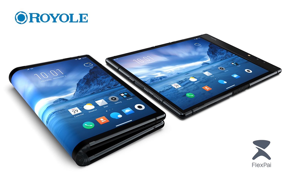 Royale FlexPai, smartphone màn hình gập đầu tiên ra mắt (ảnh 1) Royale FlexPai, smartphone màn hình gập đầu tiên ra mắt (ảnh 1)