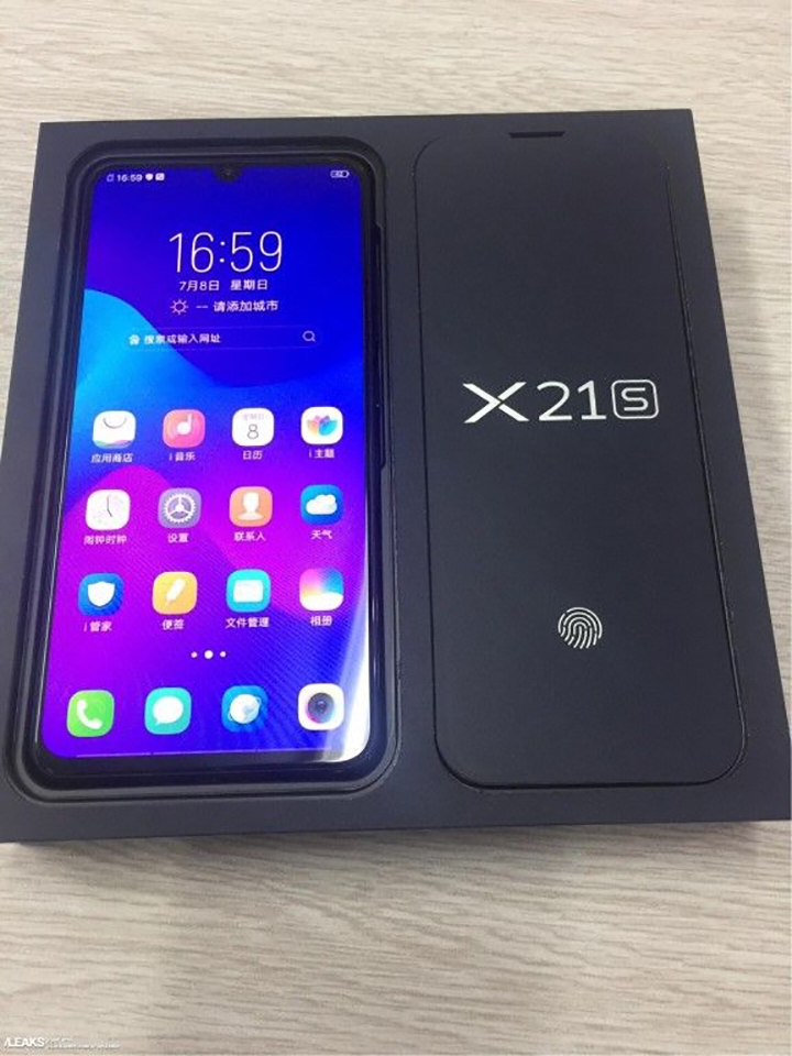 Vivo X21s lộ ảnh thực tế Vivo X21s lộ ảnh thực tế