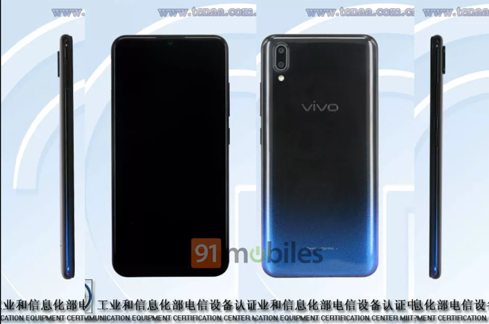 Vivo V1818CT xuất hiện trên TENAA (ảnh 1)