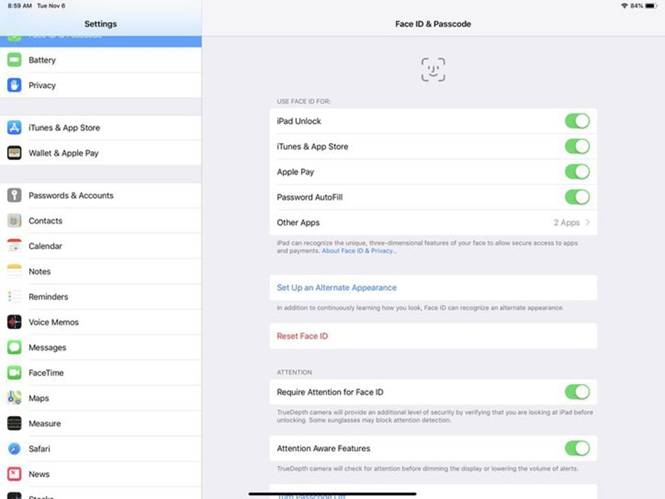 Tìm hiểu về Face ID trên iPad Pro 2018