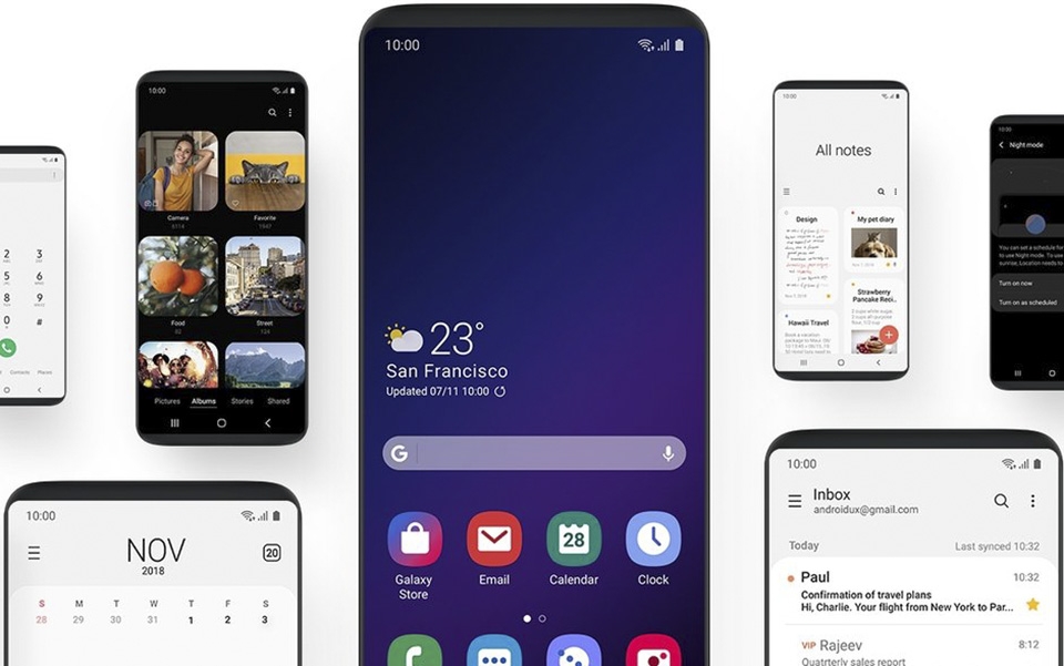 Giao diện One UI Giao diện One UI