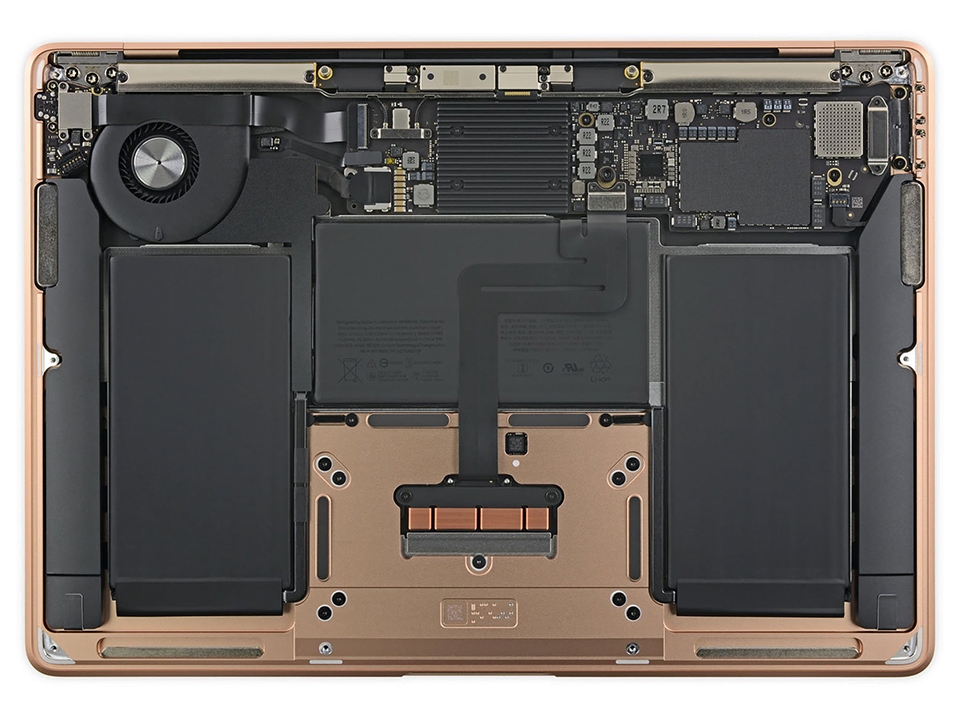 Mổ bụng MacBook Air 2018 (ảnh 1)