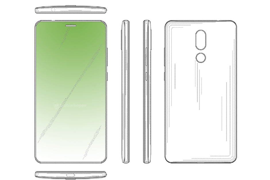 Rò rỉ smartphone mới của Huawei với loa thoại trong màn hình