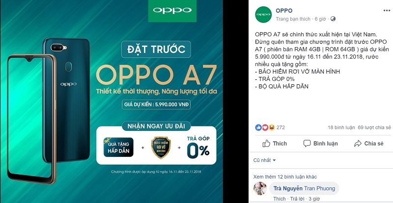 OPPO A7