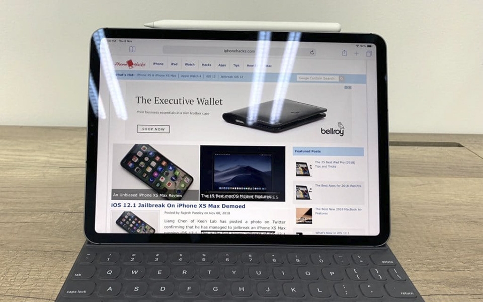 tính năng ipad Pro 2018
