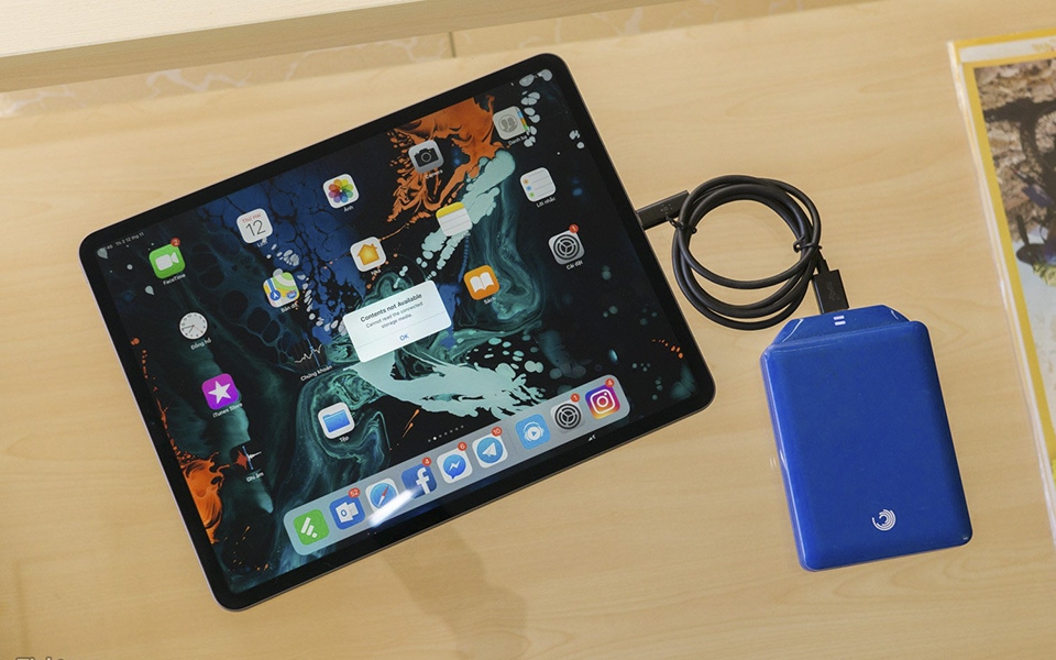 USB-C trên iPad Pro 2018
