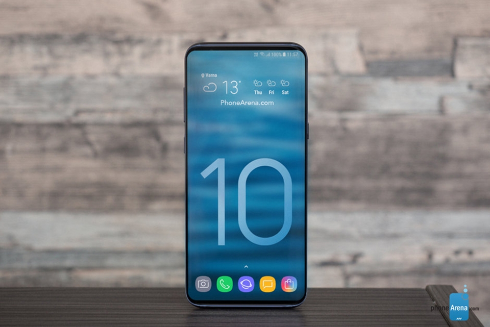 Galaxy S10 sẽ sử dụng camera ngang
