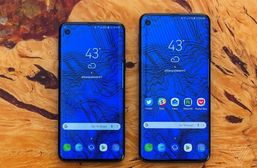 Ngỡ ngàng trước hình ảnh Galaxy S10 với màn hình Infinity O tuyệt đẹp 1