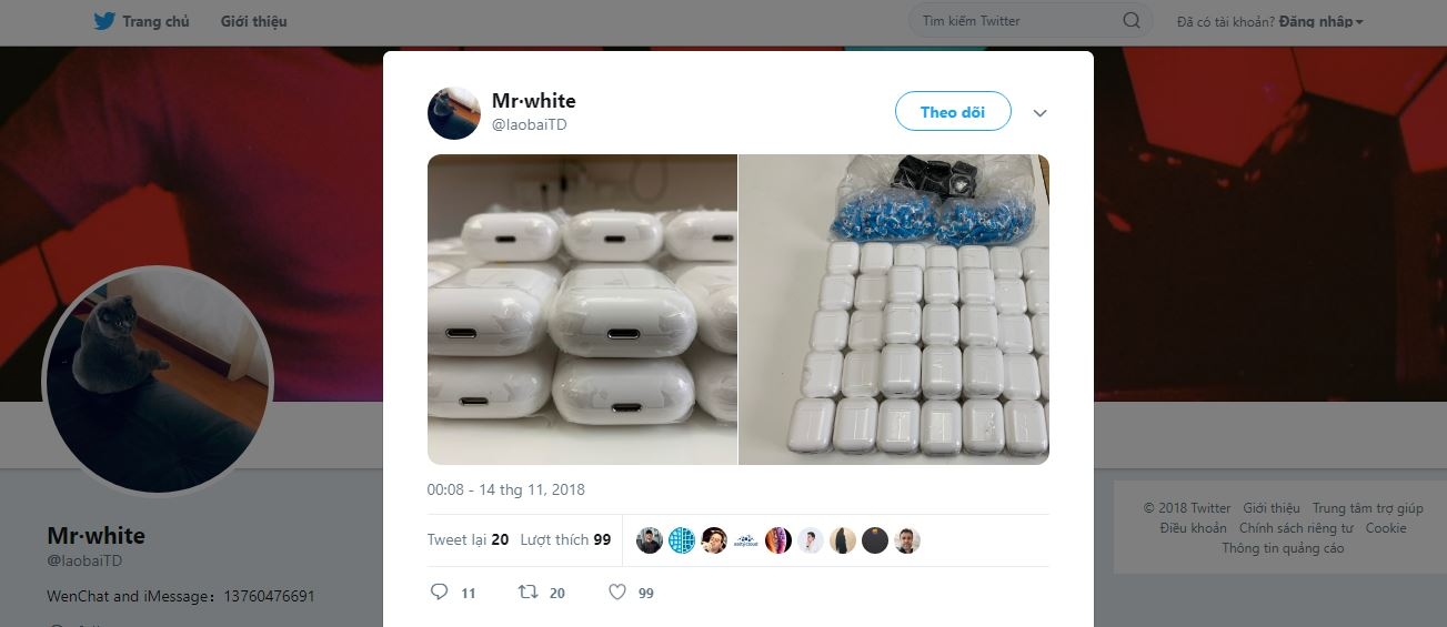 Xuất hiện nhiều hình ảnh thực tế của AirPods 2?