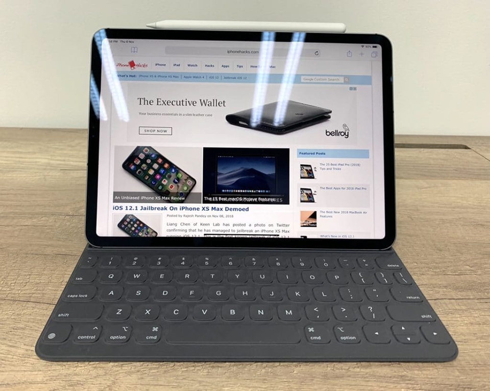 Lý do iPad Pro 2018 chưa thể thay thế MacBook (ảnh 2) Lý do iPad Pro 2018 chưa thể thay thế MacBook (ảnh 2)