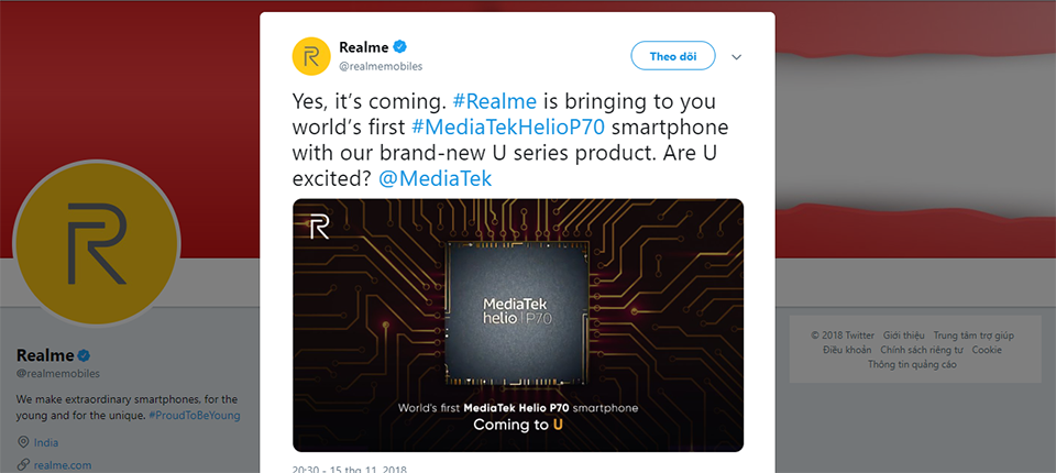 Realme U-series sẽ sớm ra mắt (ảnh 1)