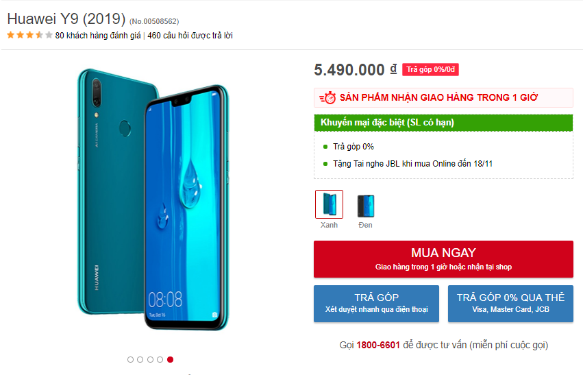 Huawei giảm giá “cực gắt” lên tới 2 triệu đồng trong dịp cuối 16/11 - 18/11