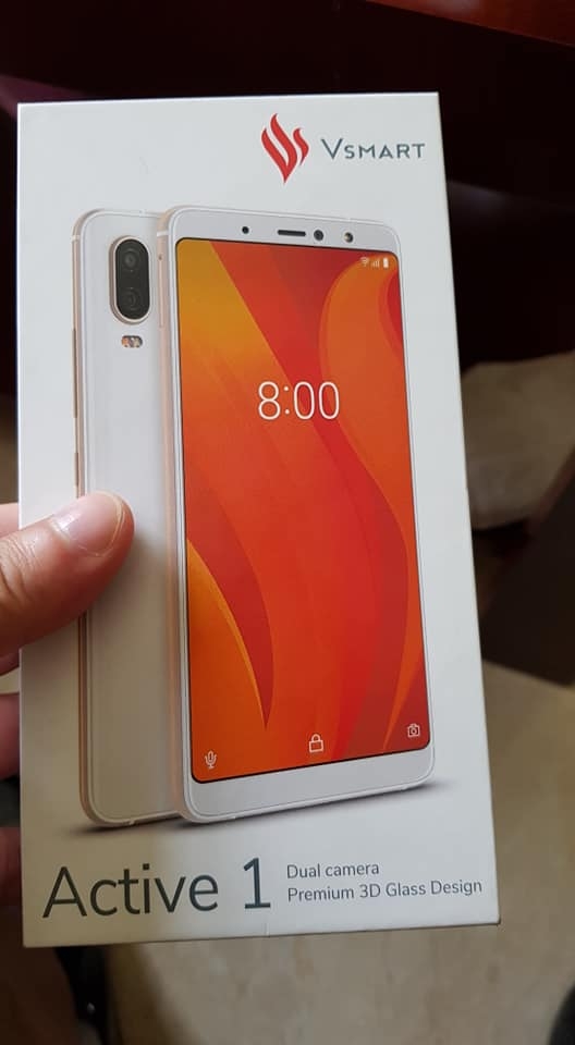 Active 1 xuất hiện - Smartphone đầu tiên của tập đoàn Vingroup