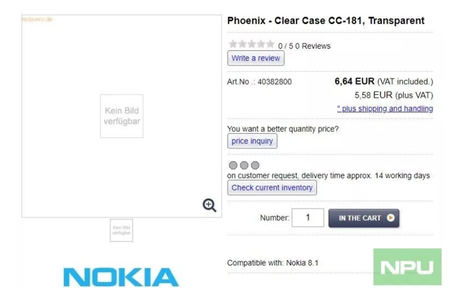 Ốp lưng Nokia 8.1 (ảnh 1) Ốp lưng Nokia 8.1 (ảnh 1)
