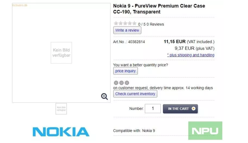 Ốp lưng Nokia 9 (ảnh 2) Ốp lưng Nokia 9 (ảnh 2)